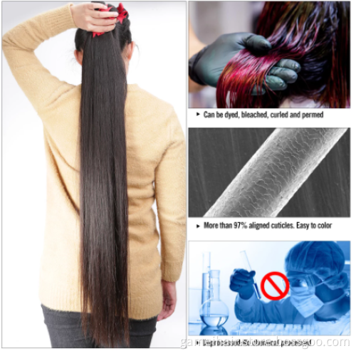 Unprocessed Mink Brazilian Human Hair From Single Virgin Donor Cuticle Aligned Strong Healthy Hair Bundles Double Weft Extension